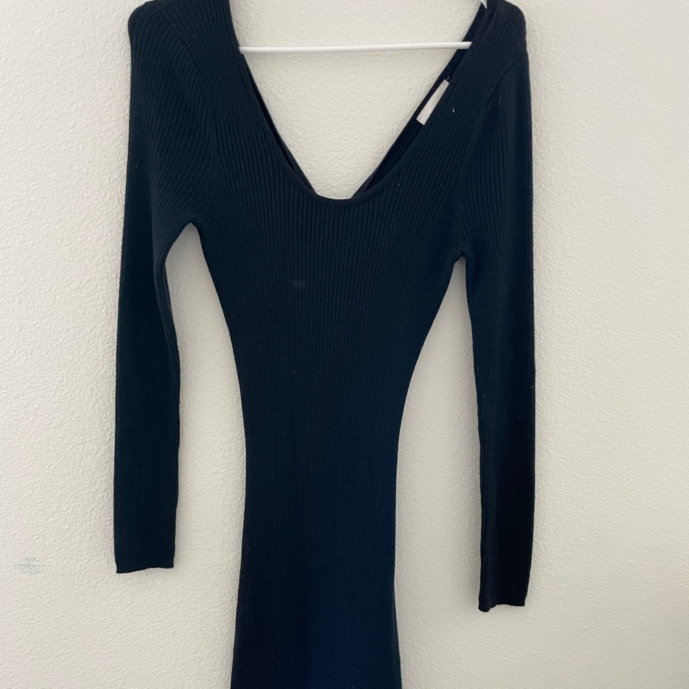 Black Winter Dress